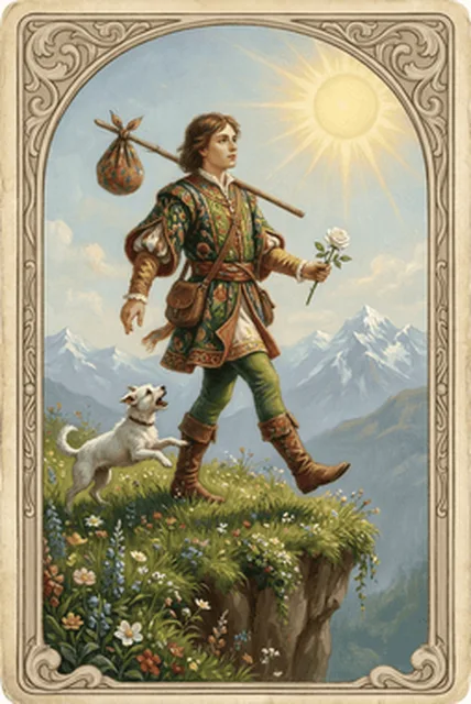 韋特塔羅愚者 The Fool